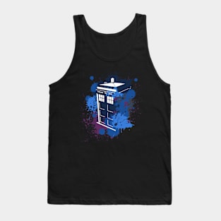 Paint Tardis Tank Top